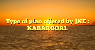 Type of plan offered by JNE : KABARGOAL