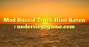 Mod Bussid Truck Hino Keren : undersiegegame.com